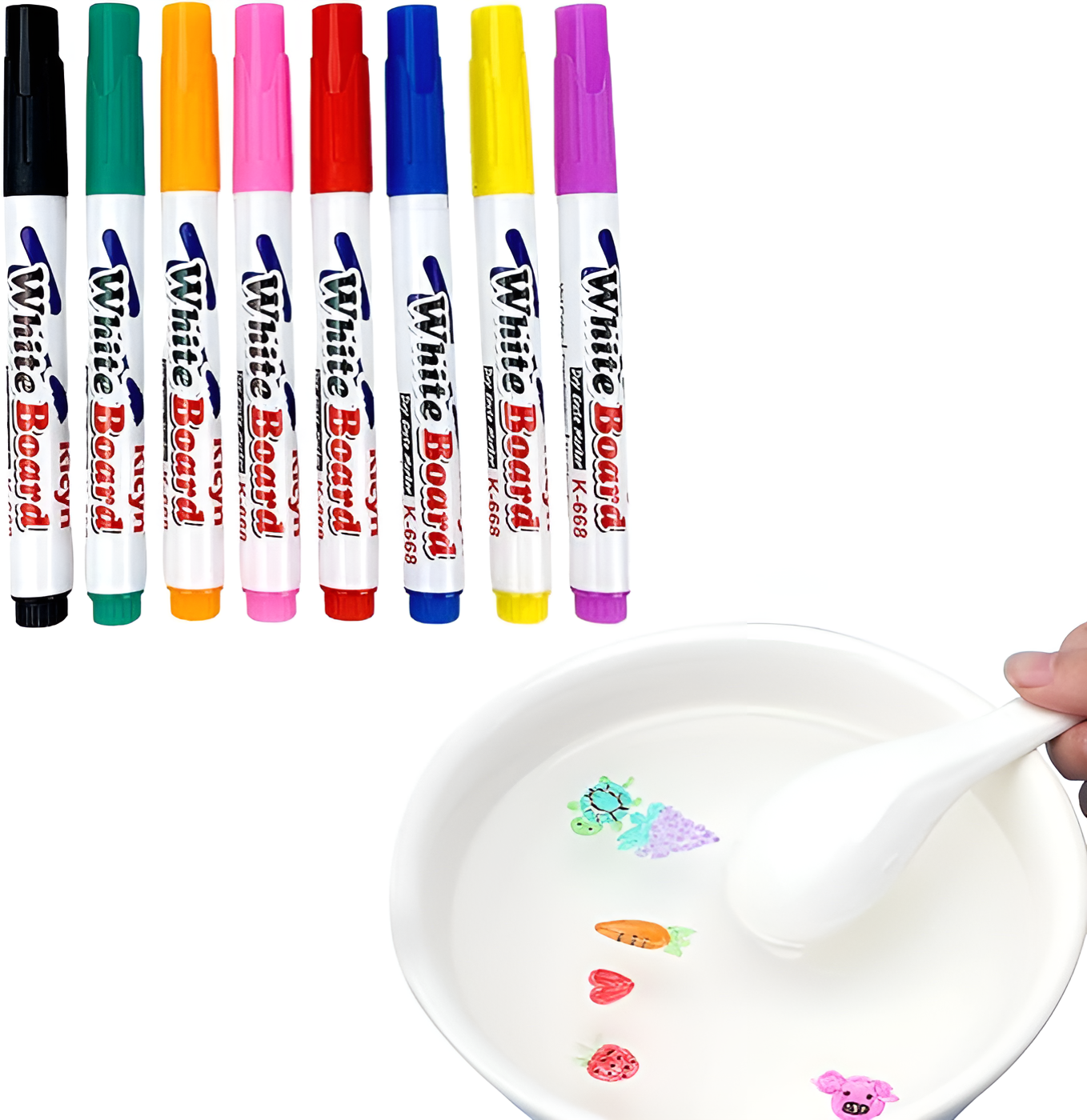 Set de marcadores flotantes mágicos