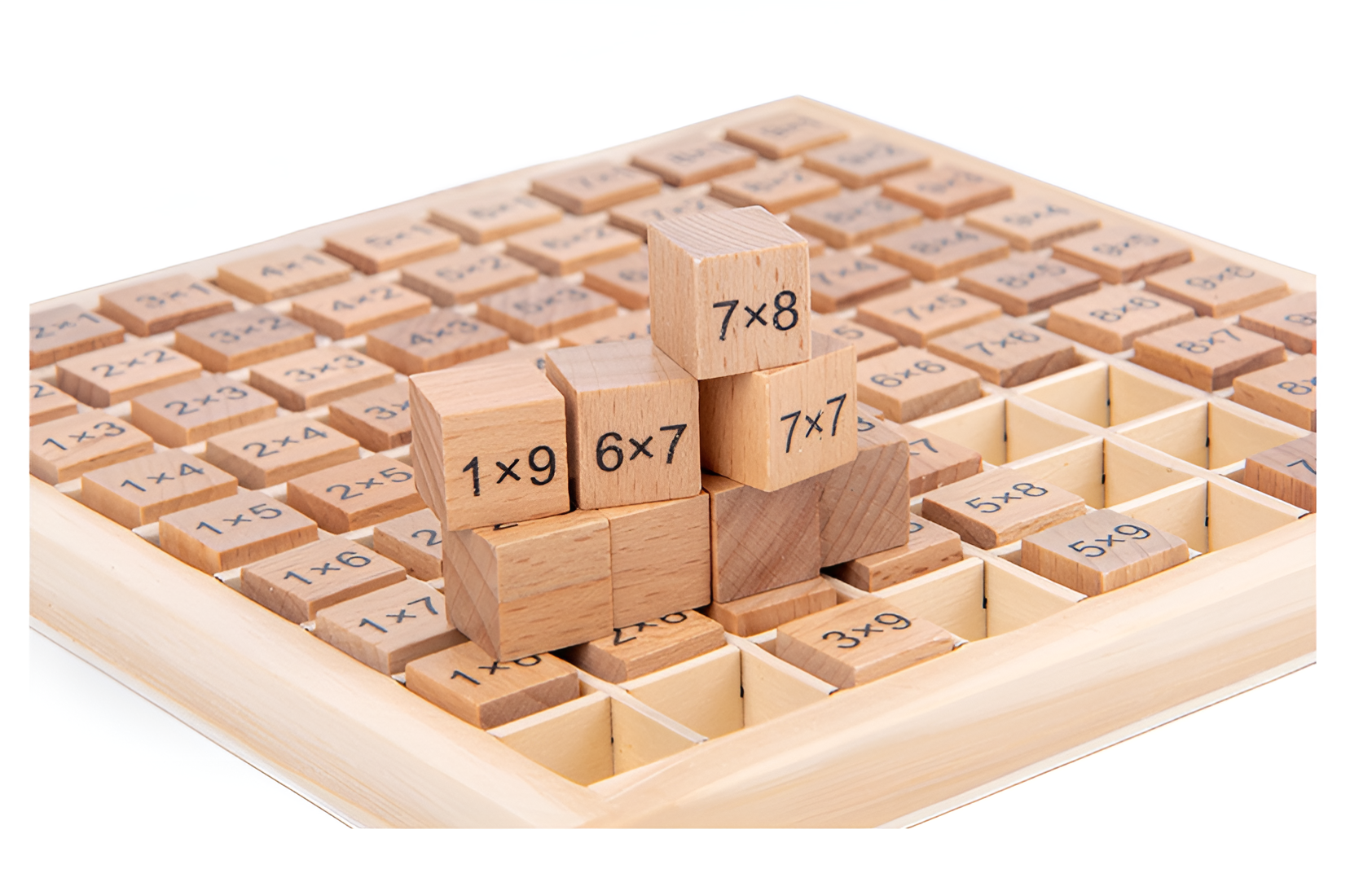 Tavola educativa di matematica Montessori