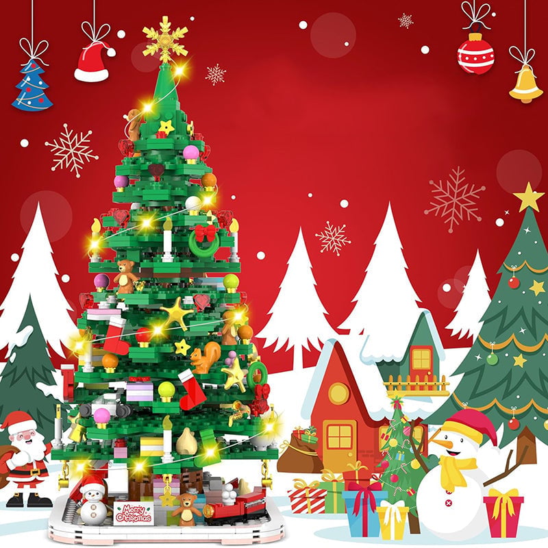 2024 Kerstboom Bouwspeelgoed Set