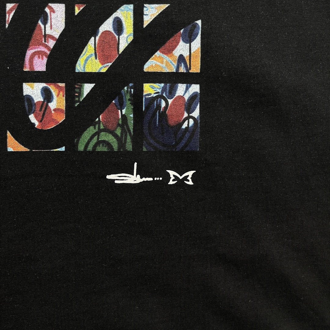 MERTRA x Slawn Comic Graphic Tee Black