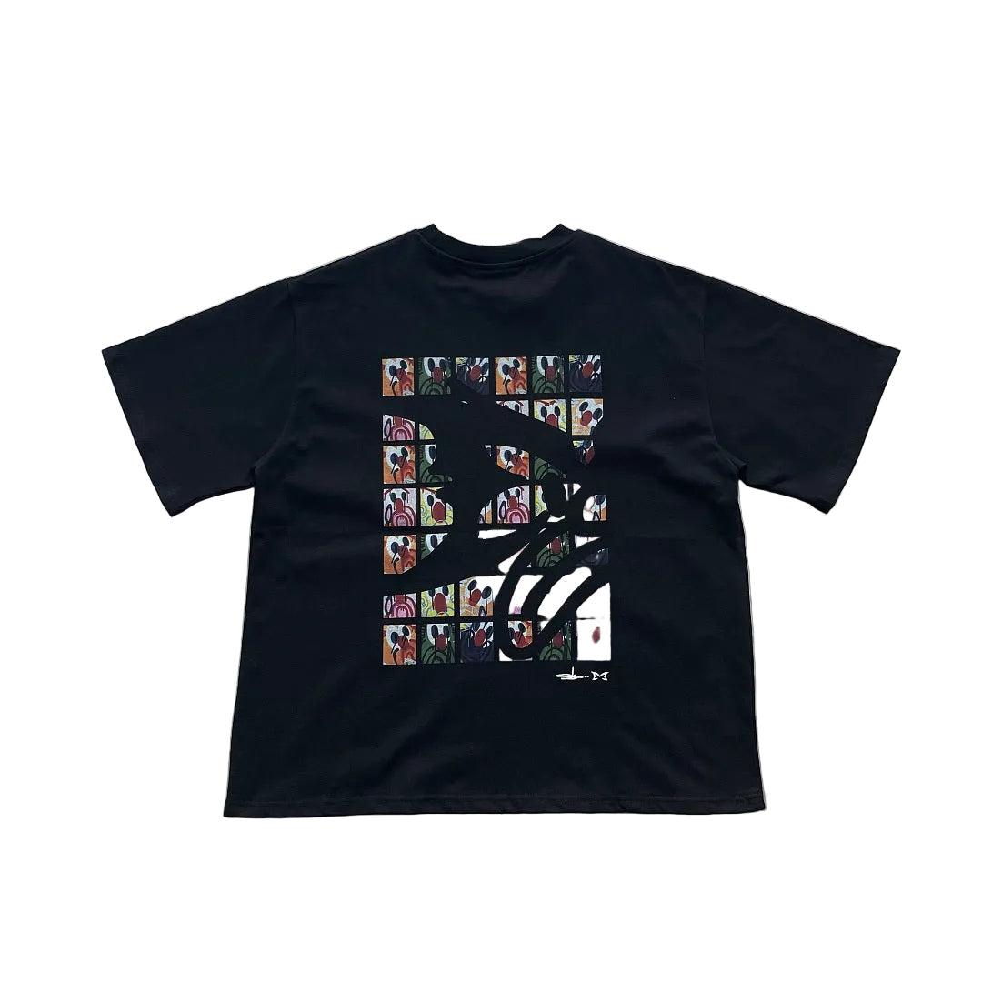 MERTRA x Slawn Comic Graphic Tee Black