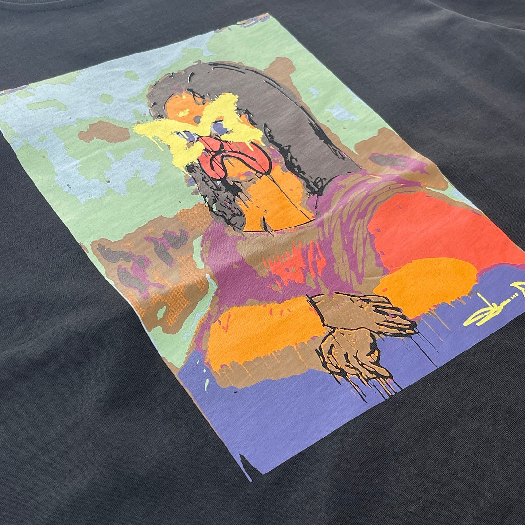 MERTRA x Slawn Mona Lisa Graphic Tee Black
