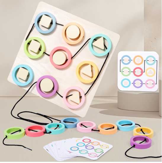 Tavola Montessori per Intreccio Geometrico