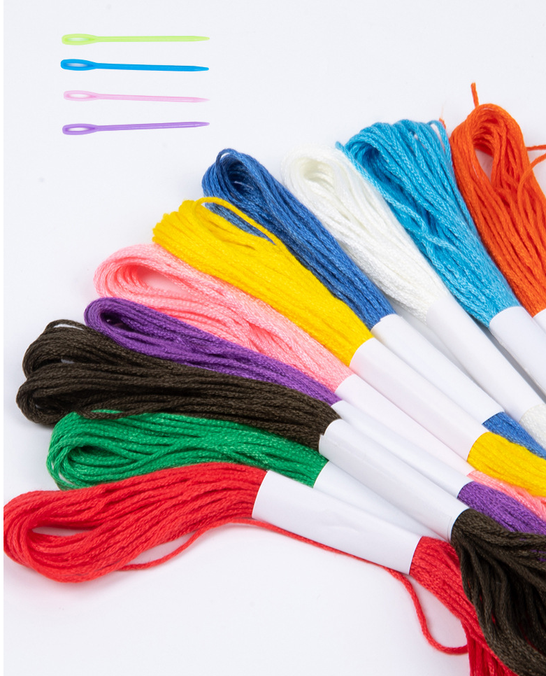 Gioco Montessori per infilare