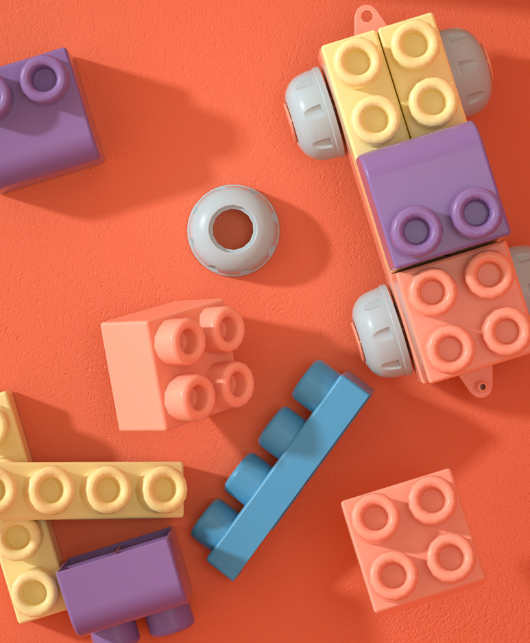 Set di Blocchi da Costruzione Montessori