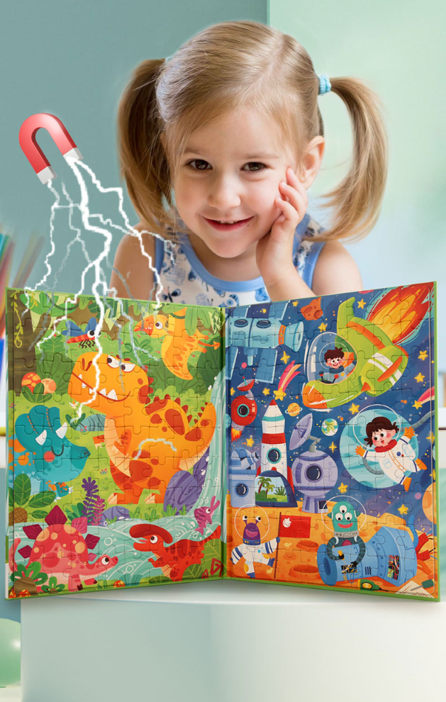 Libro de Rompecabezas Montessori