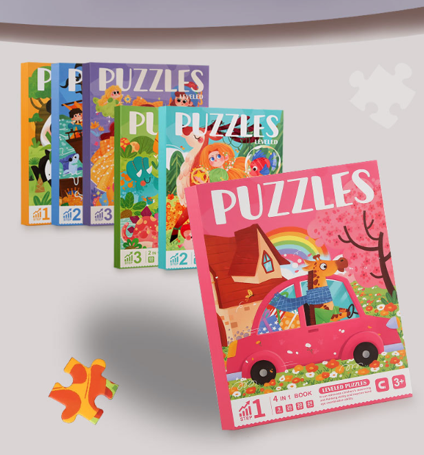 Libro de Rompecabezas Montessori