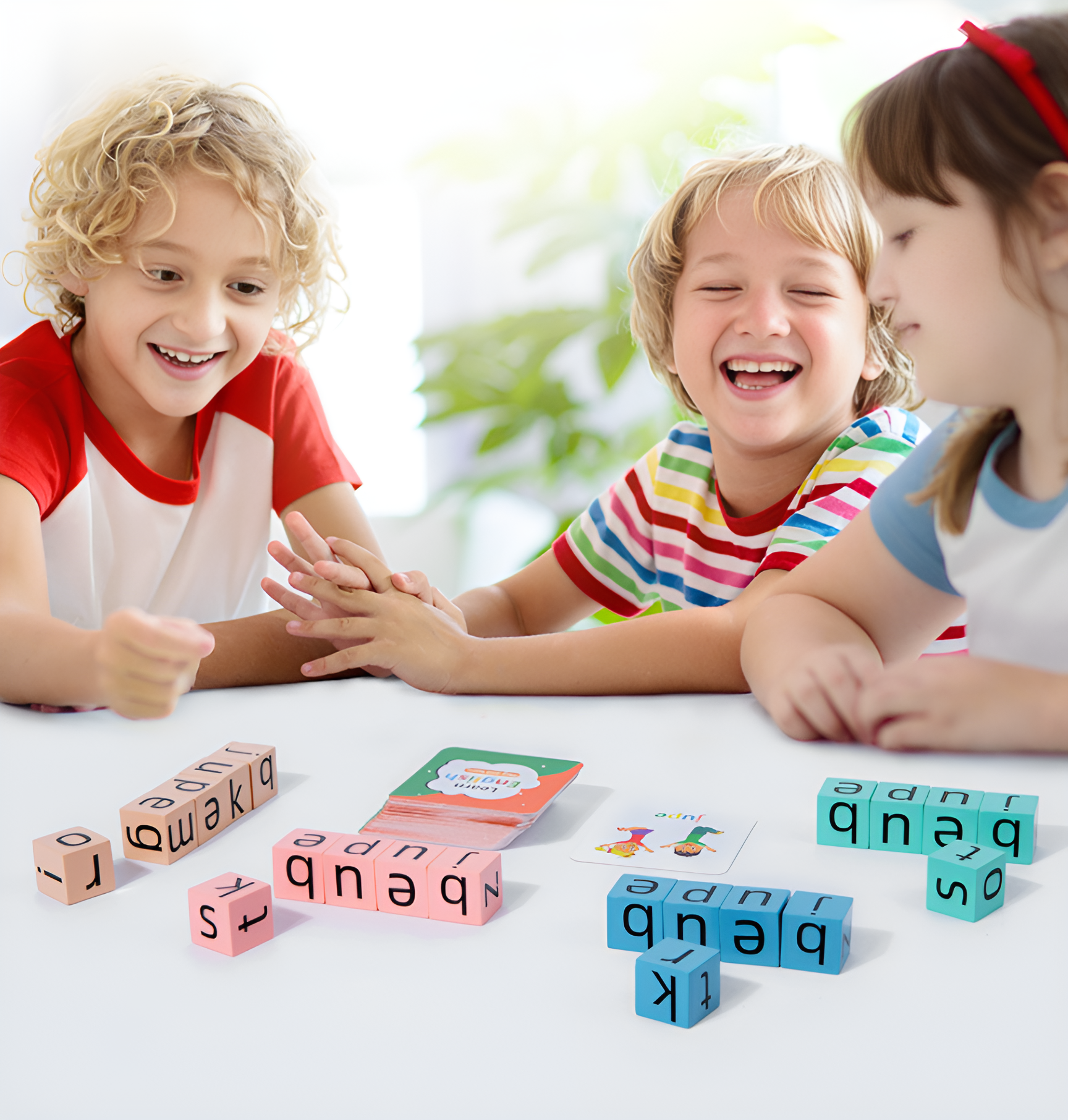Montessori Snelle Spelling Kubussen