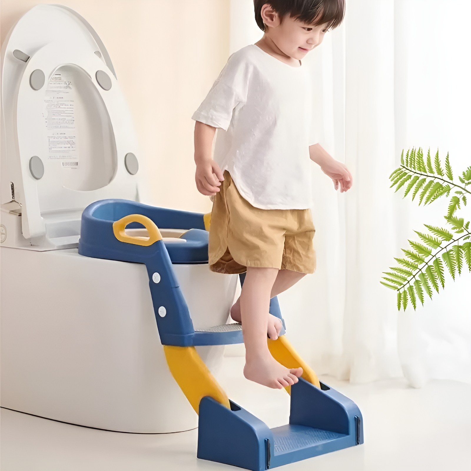 Taburete de entrenamiento para ir al baño Montessori