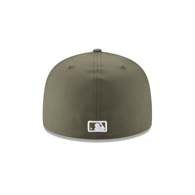 Los Angeles Dodgers 2025 World Series Champions Olive 59FIFTY Fitted Hat