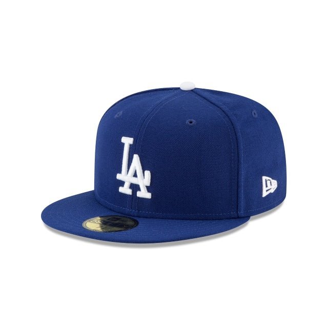 Los Angeles Dodgers 2025 World Series Participant Side Patch Royal 59FIFTY Fitted Hat