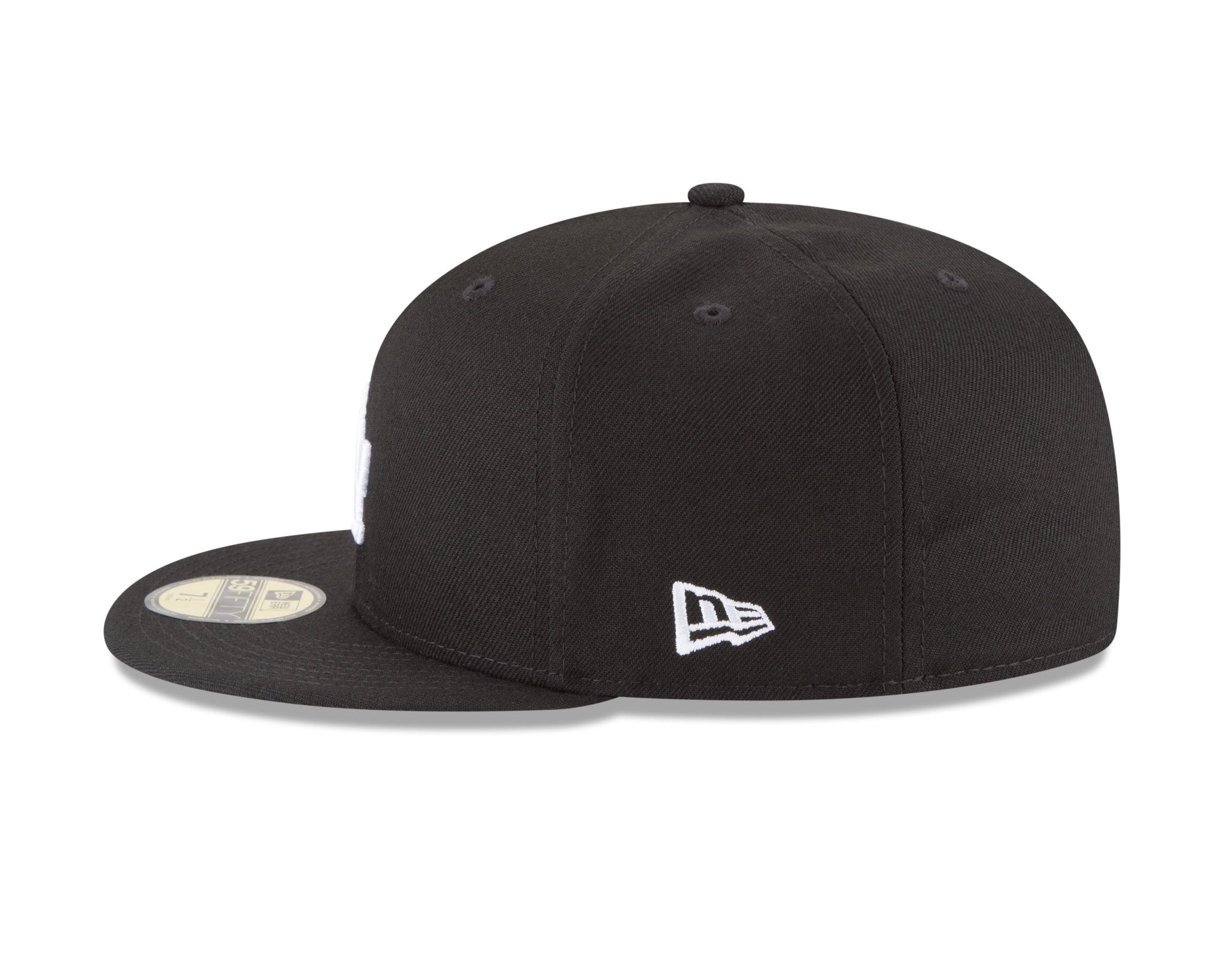 Los Angeles Dodgers Black & White Back-to-Back Champions Patch New Era 59FIFTY