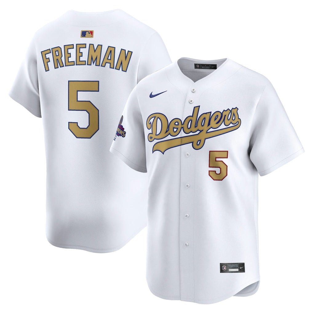 Los Angeles Dodgers Freddie Freeman 2024 World Series Champs Nike® Limited Jersey