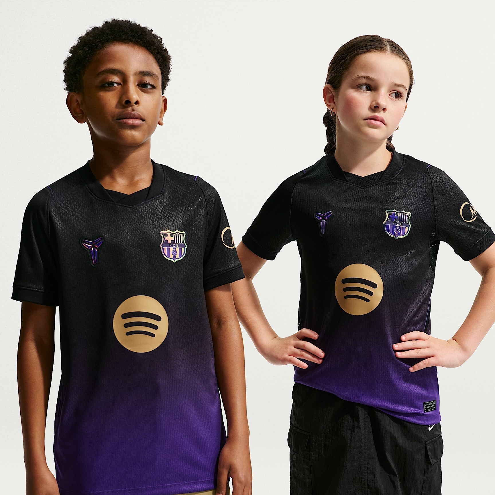Barcelona 26/27 Kids Away Jersey
