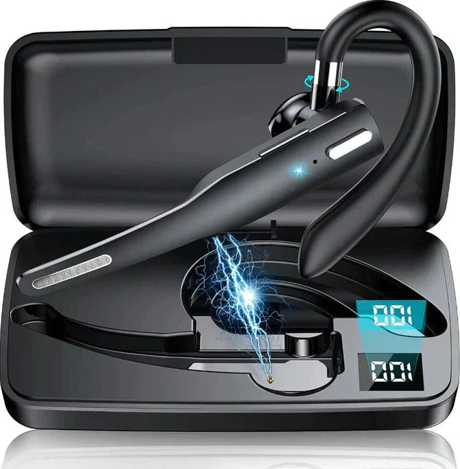 Trucker Dual Mic Cordless Bluetooth 5.1 Noise Cancelling Headset/Earpiece