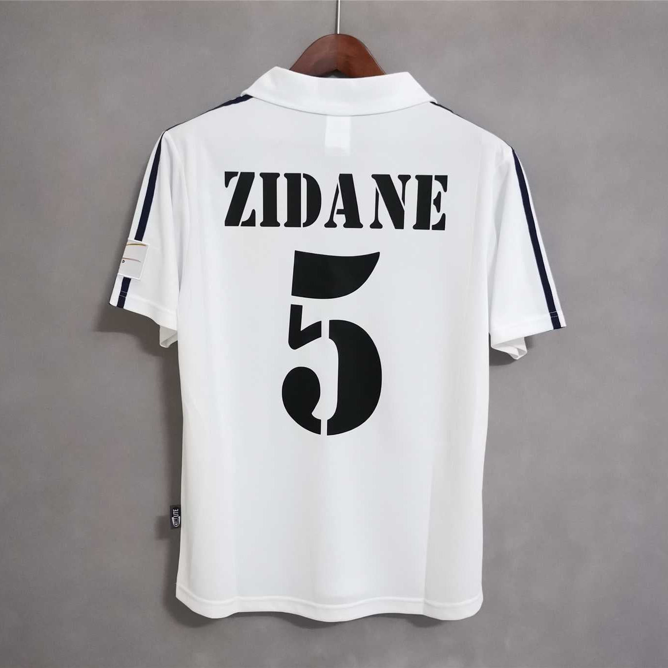 Zidane Real Madrid Home 2001/02 Jersey