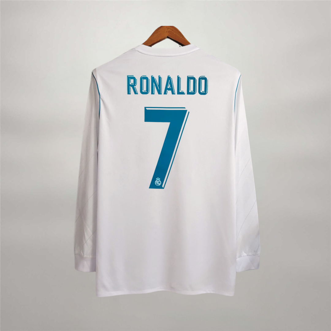 Real Madrid Home Jersey Final UCL Long Sleeve 2017/18