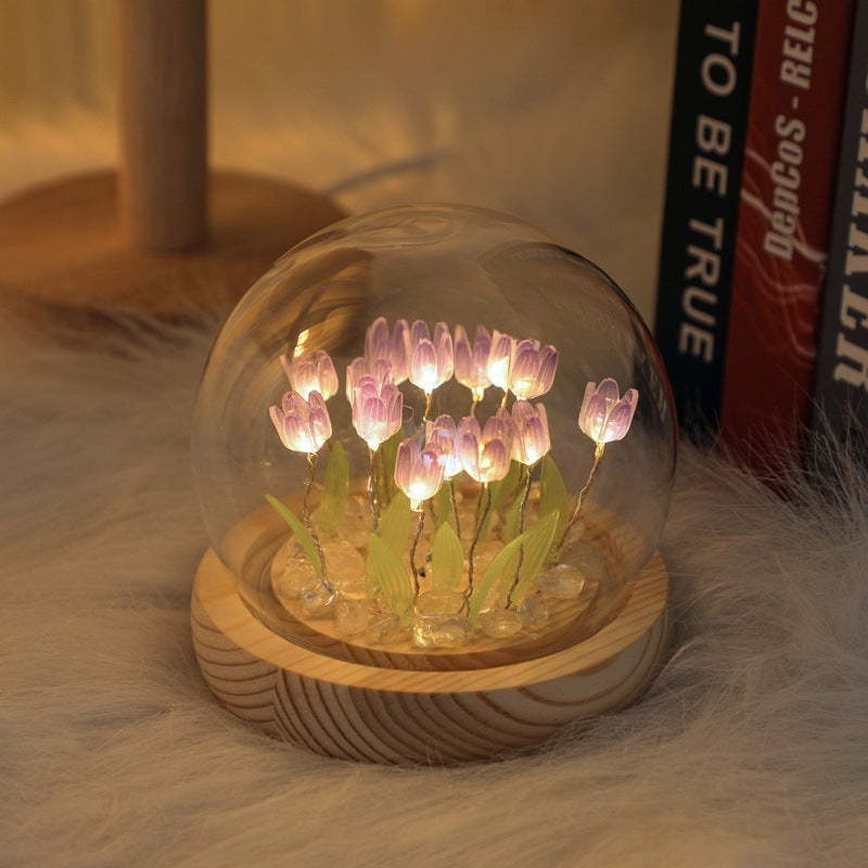 🌷 Tulip Beautiful Night Light LED Best Gift for Baby & Girl