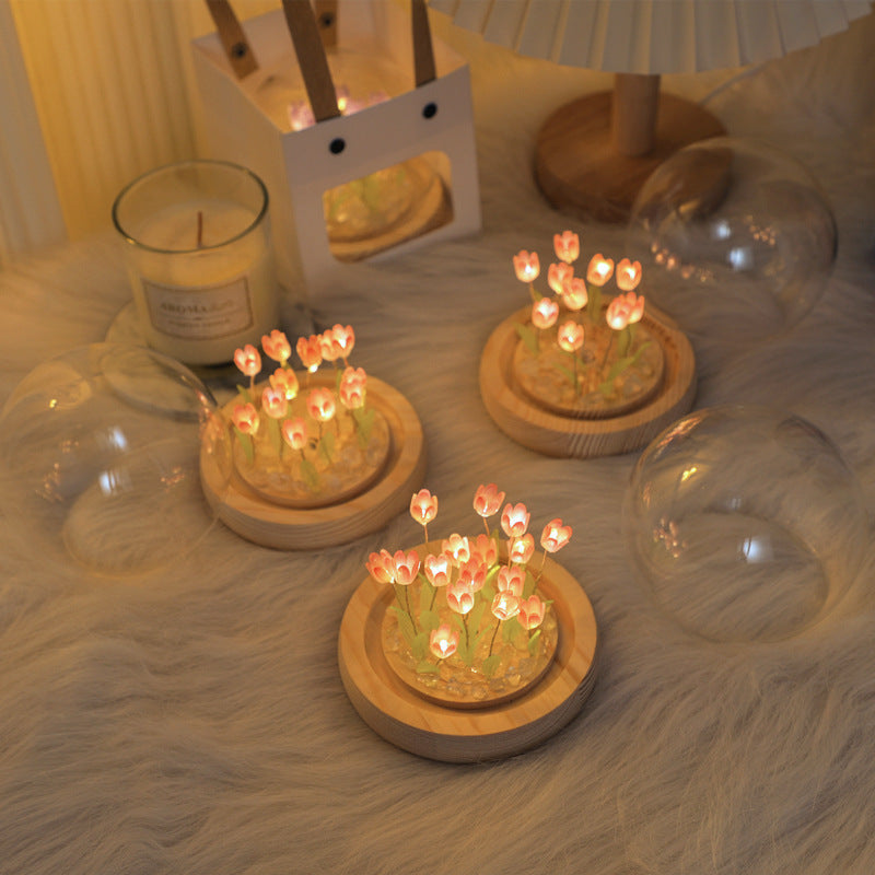🌷 Tulp Prachtig Nachtlampje LED Beste Cadeau voor Baby & Meisje