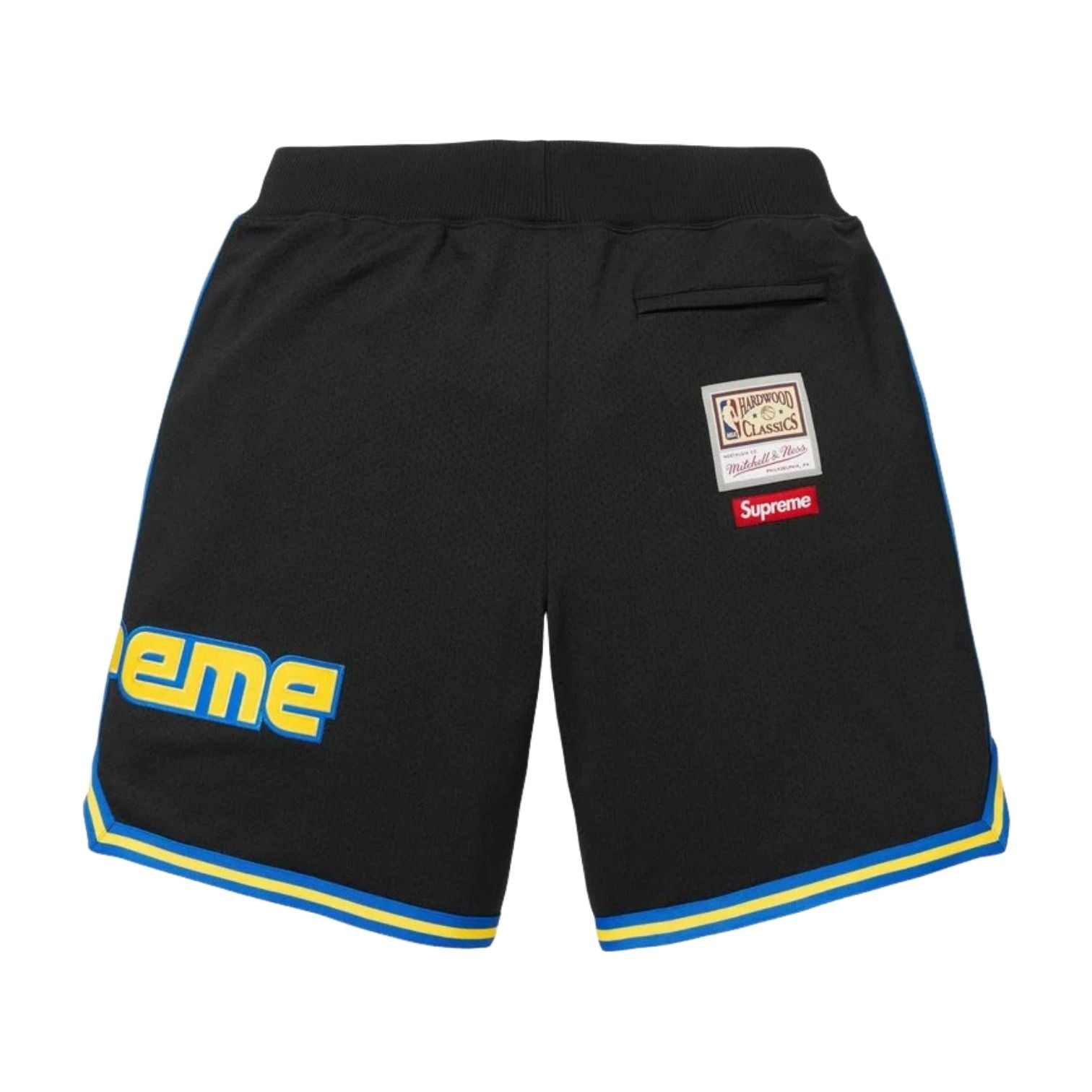 Supreme x Mitchell & Ness SS26 Teams Basketball Short Black