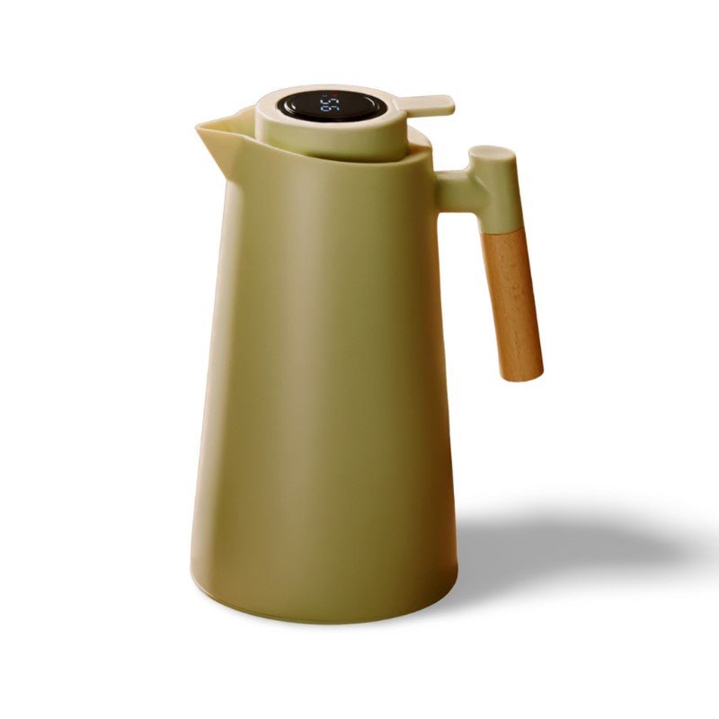 Insulated Vacuum Jug with Digital Temperature Display – Hot & Cold Carafe