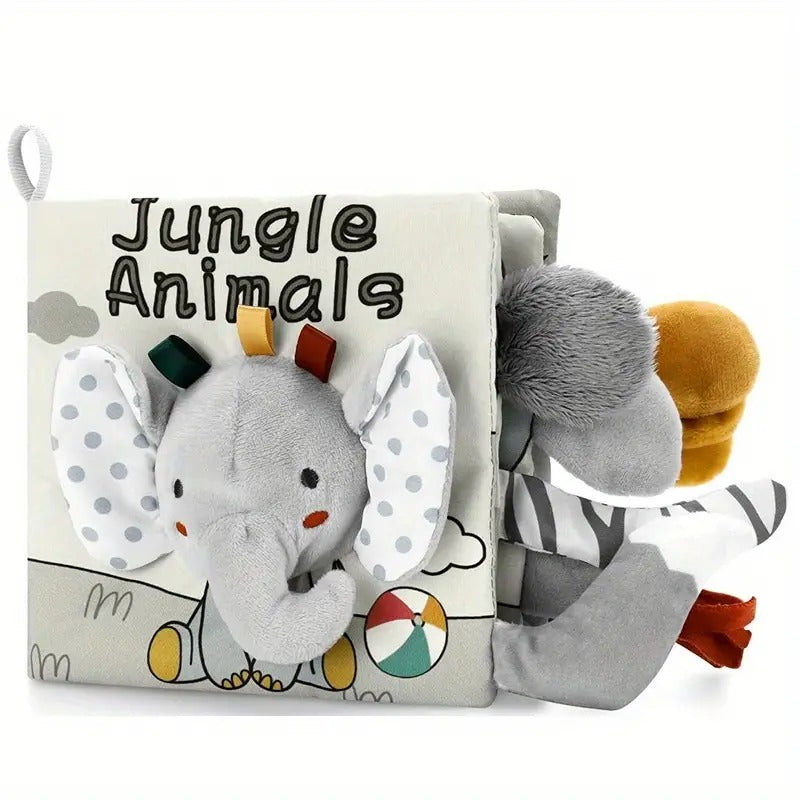 Libro de tela sensorial Montessori