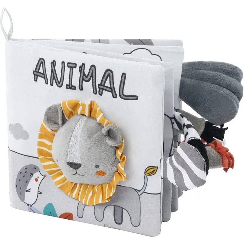 Libro de tela sensorial Montessori