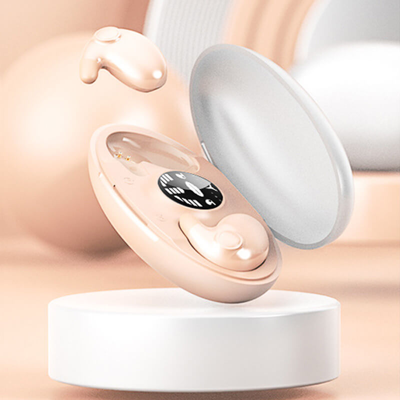 Invisible Wireless Sleep Earbuds Noise-Cancelling Headphones for Side Sleepers
